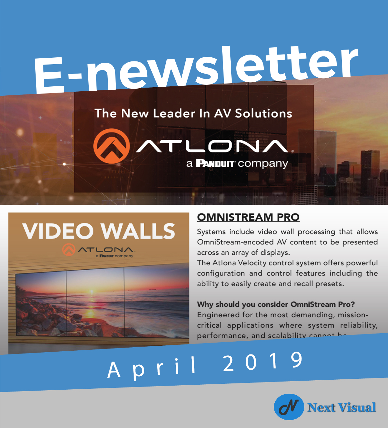 E-Newsletter April 2019