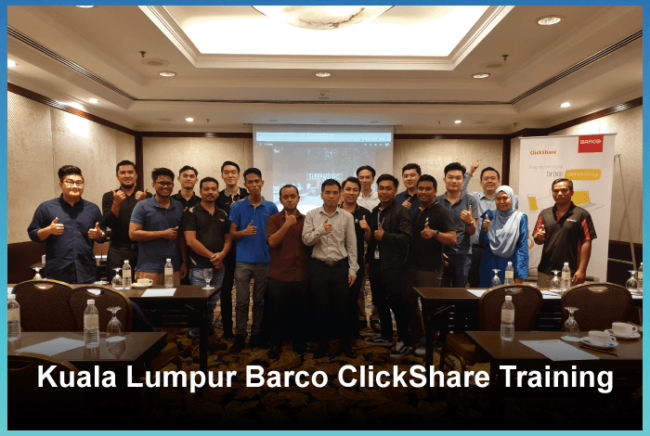 Kuala Lumpur Barco ClickShare Training