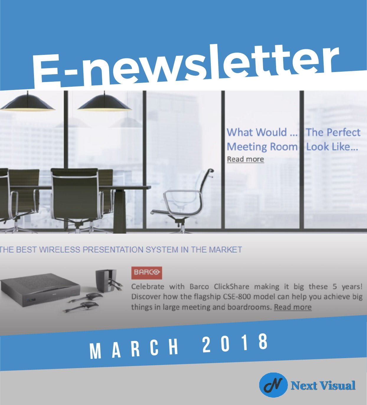 March 2018 newsletter