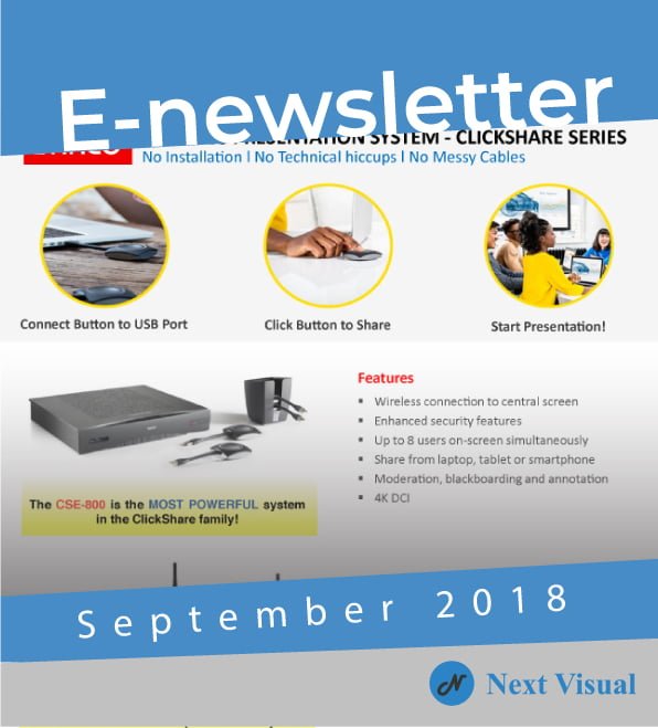 September 2018 newsletter